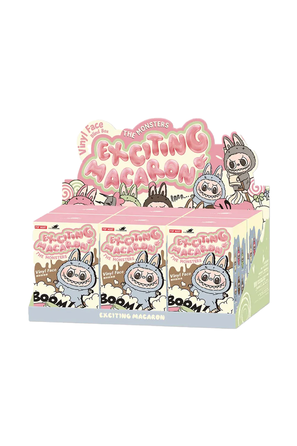 Labubu Blind Box 6pc- The Monsters Exciting Macarons